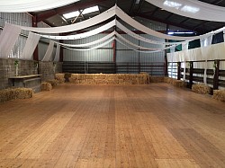 Wooden Floor in Barn