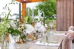 Wooden Banquet Tables
