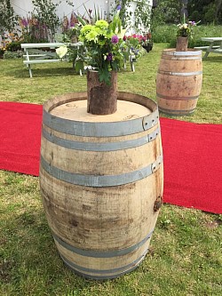 Rustic Whisky Barrels